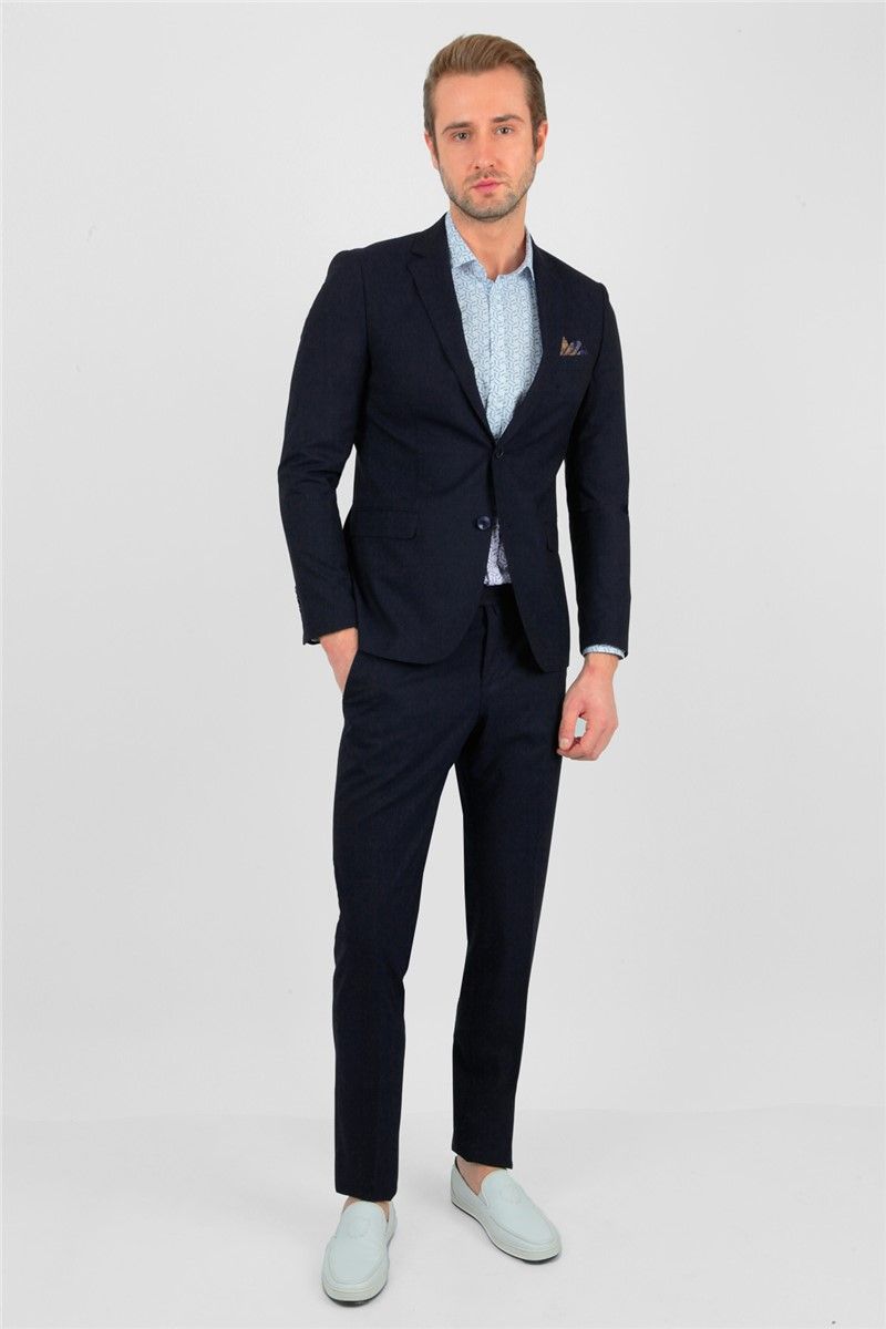 Men's suit - Dark blue # 271552