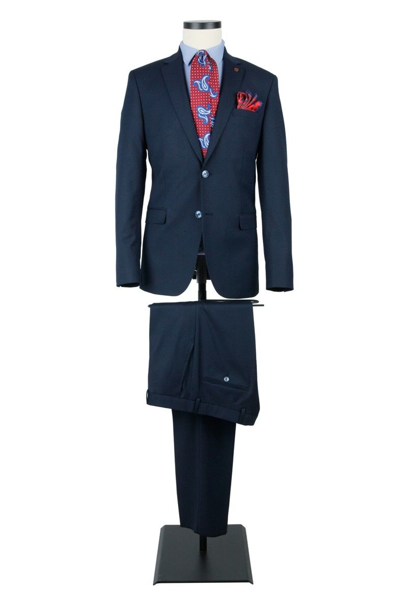 Men's suit - Dark blue #268470