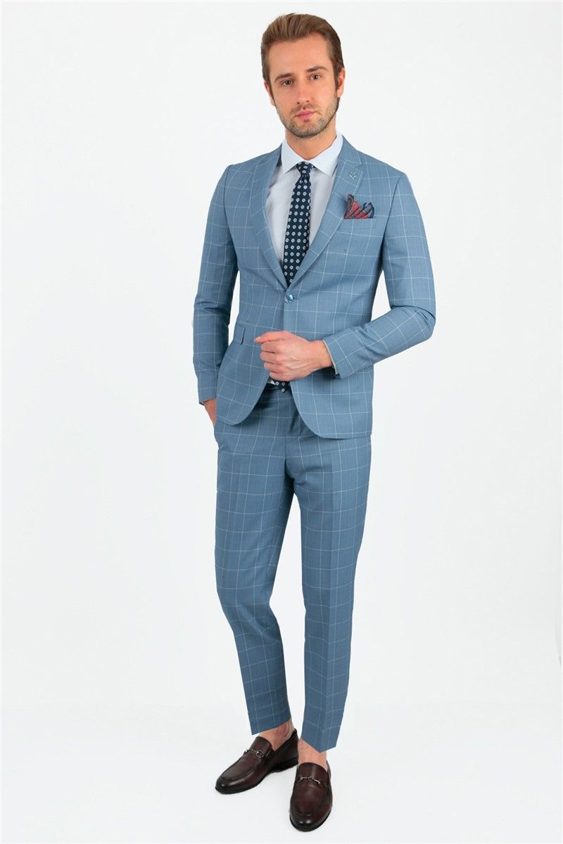 Men's suit Comfort Fit 6 Drop - Blue #269460