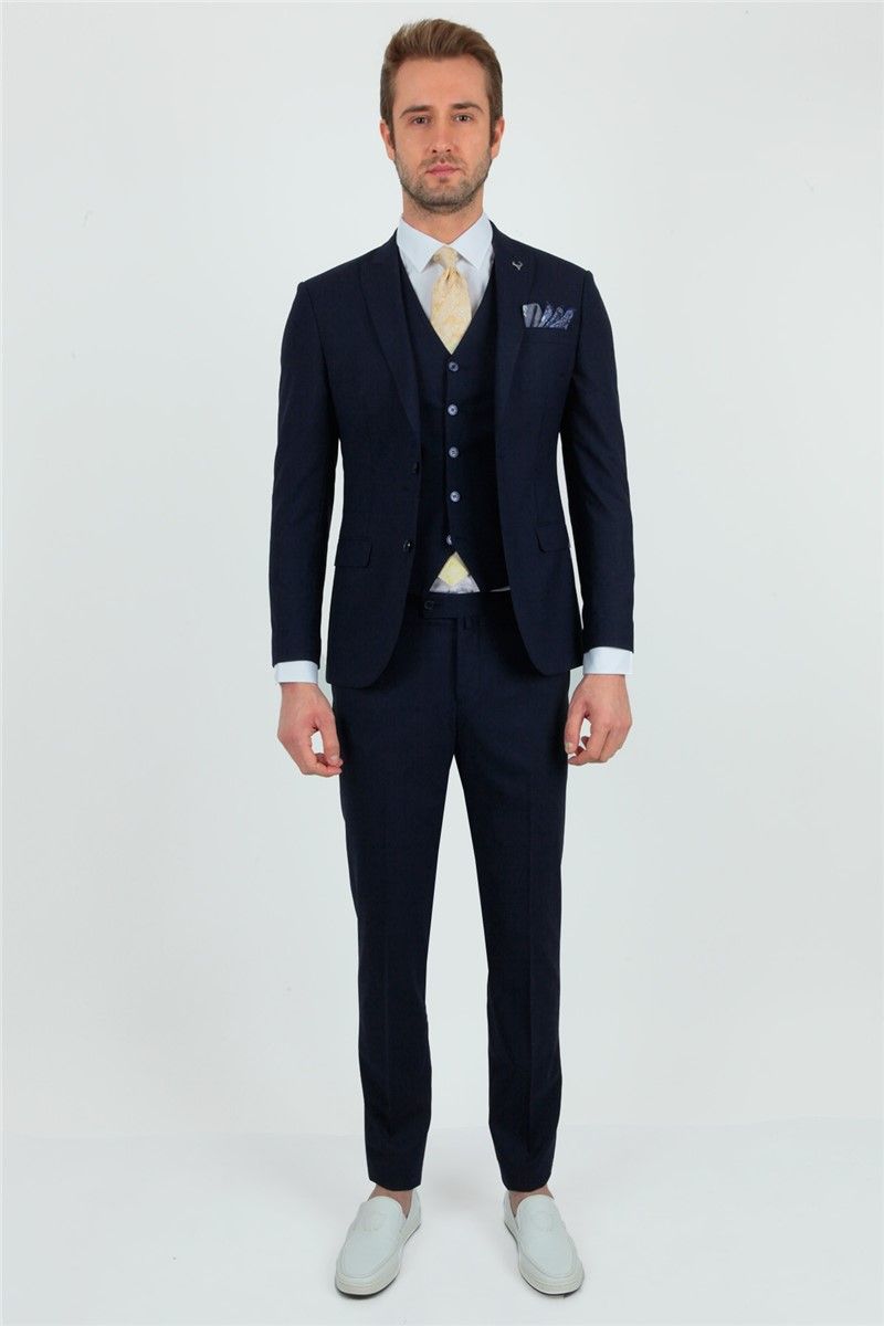 Men's suit - Dark blue #268485