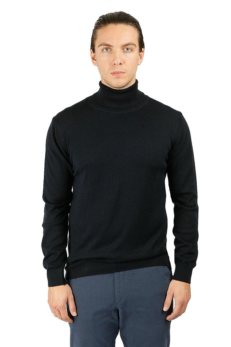 Men's sweater - Dark blue # 272238
