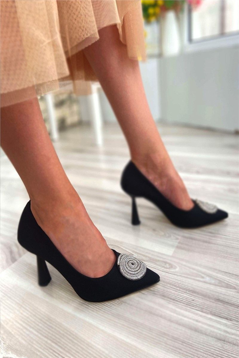 Women's Elegant Shoes - Black #358801