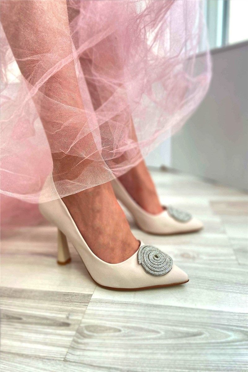 Elegantne ženske cipele - bež #358798