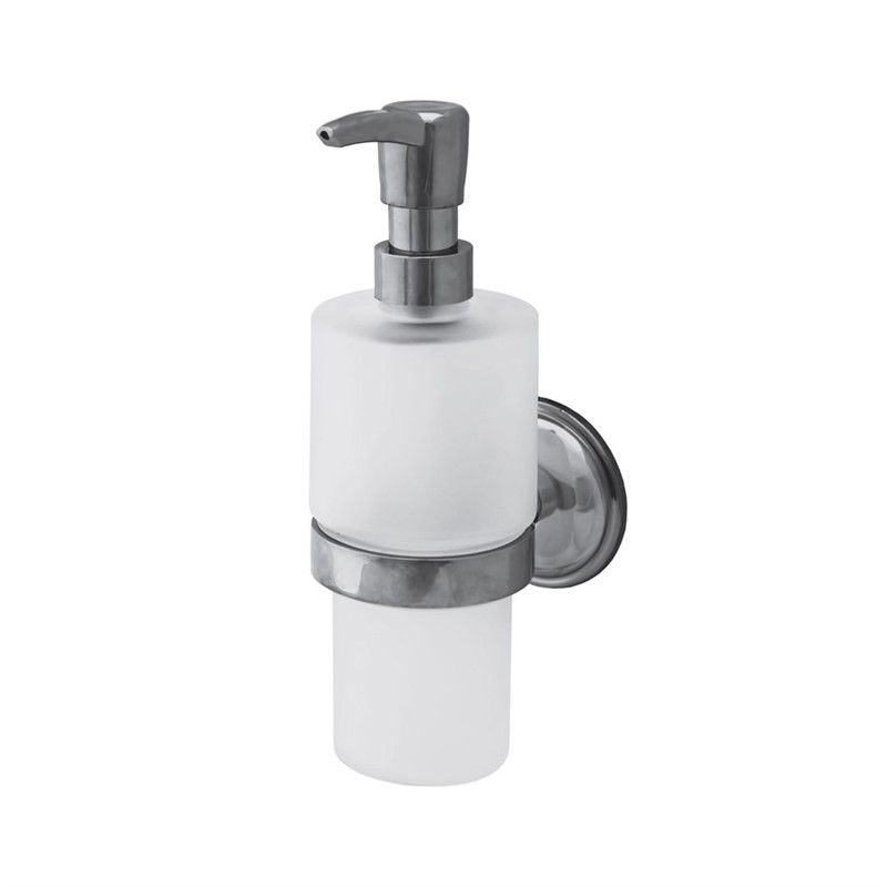Tema Solo Wall Chrome Liquid Soap Dispenser #335154