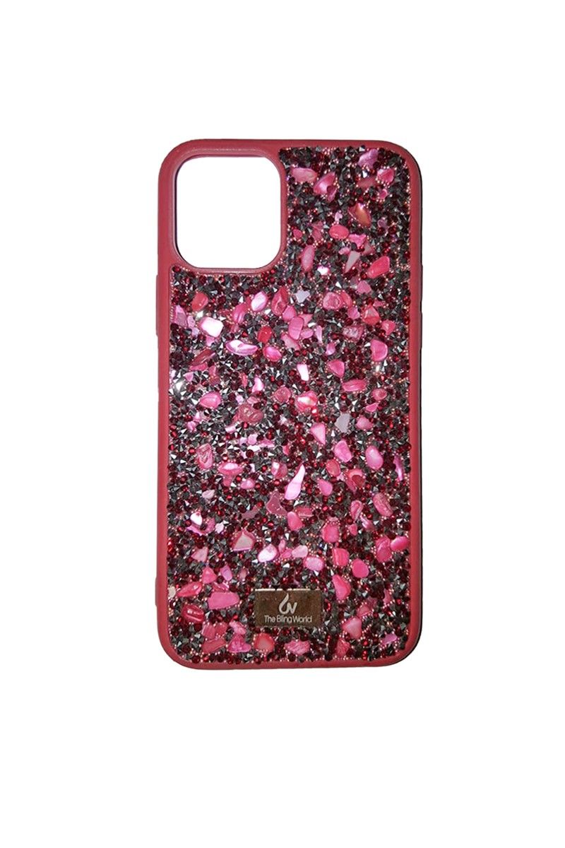 The Bling World Silicone Back for iPhone 11 Pink 734332