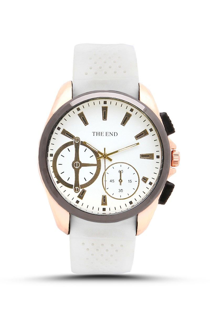 The End Men's Watch - White #