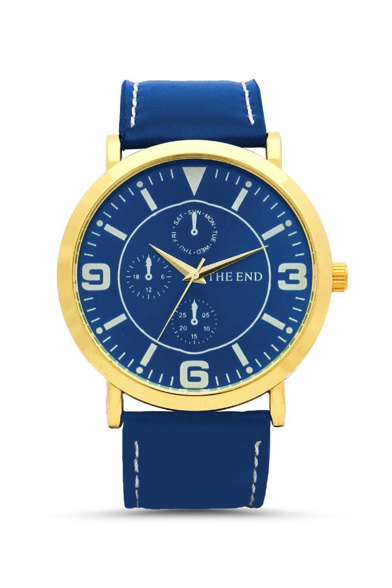 The End  Blue Unisex watch
