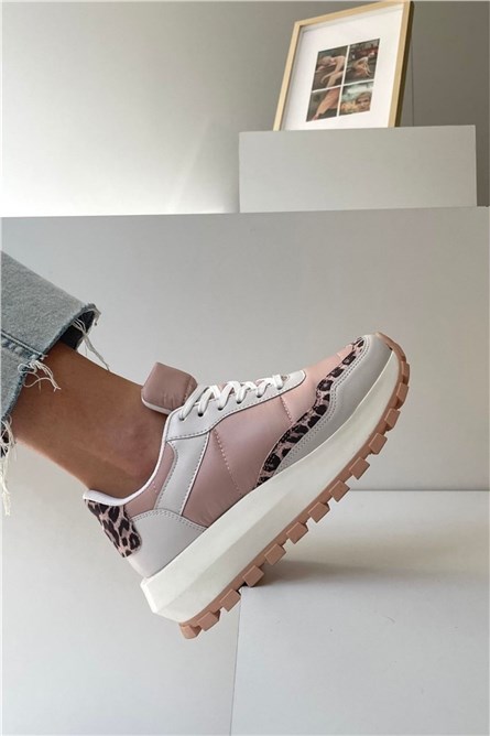 Calçados Esportivos Femininos - Rosa-Cinza #324904