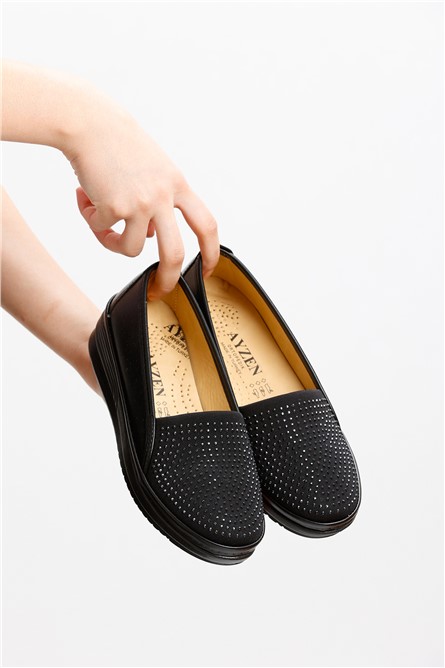 Sapatilhas Femininas 7024 - Pretas #371800