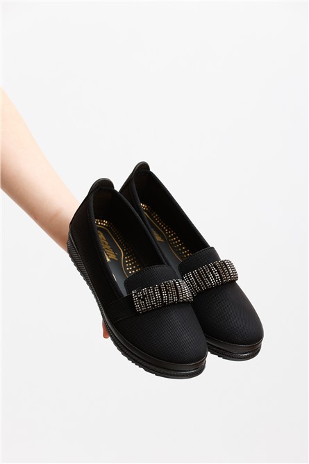 Sapatilhas Femininas 7025 - Pretas #371801