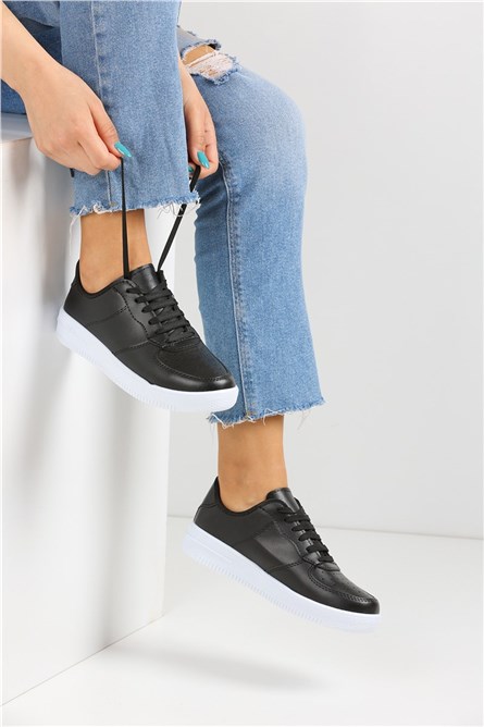 Calçados esportivos femininos AIR-21 - Preto #360733