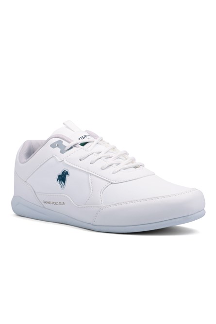 Sapatos casuais masculinos GPC POLO - Branco 20240116022