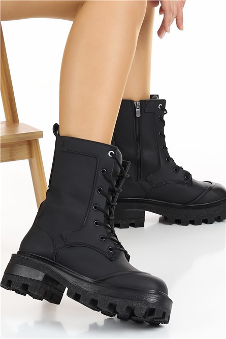Botas esportivas femininas - pretas #384691