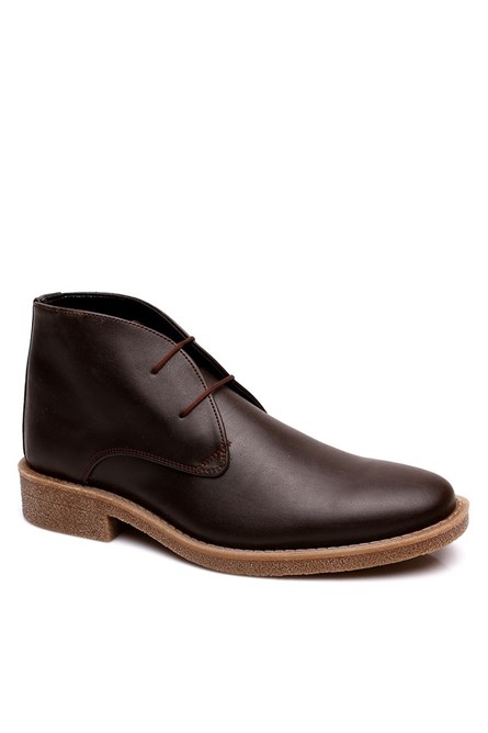Botas Chukka Masculinas - Marrom #4582546
