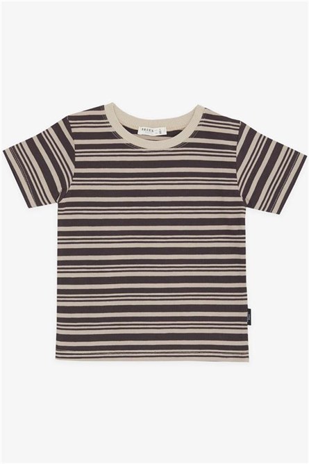 Camiseta infantil para meninos - Marrom #397016