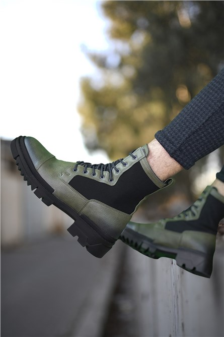 Muške čizme - kaki #402213