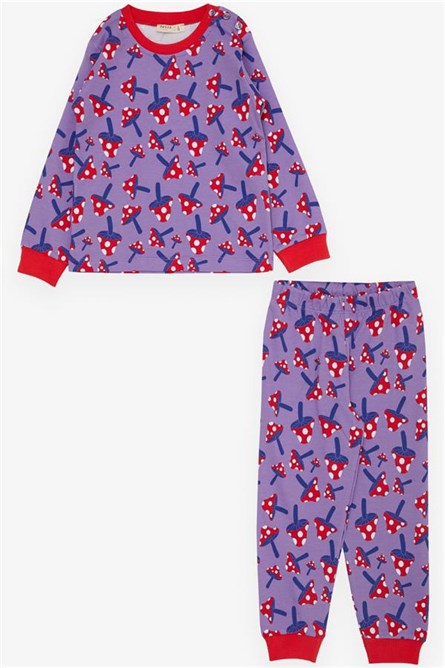 Pijama infantil para meninas - Roxo #410501