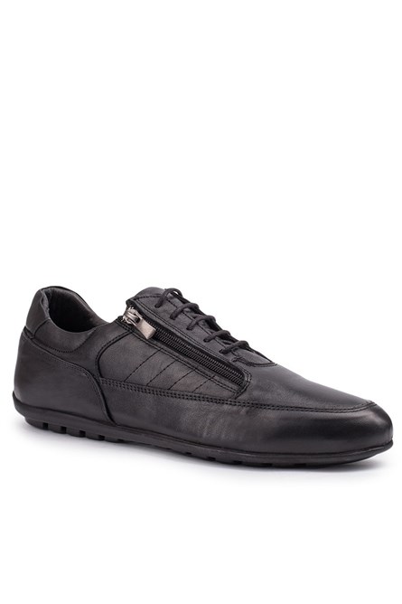 Sapatos masculinos de couro ANTONIO GARCIA - Preto 202108355668