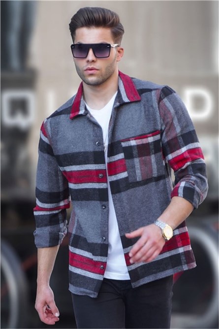 Camisa Masculina Regular Fit 5555 - Antracite #357858