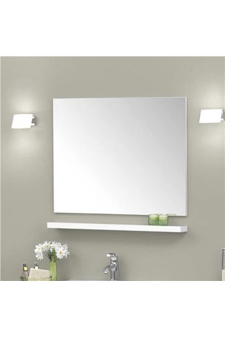 Espelho Orka Heybeli com prateleira 80 cm #339872