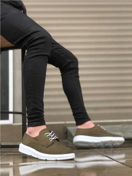 Sapatos casuais masculinos BA0003 - Cáqui #328420