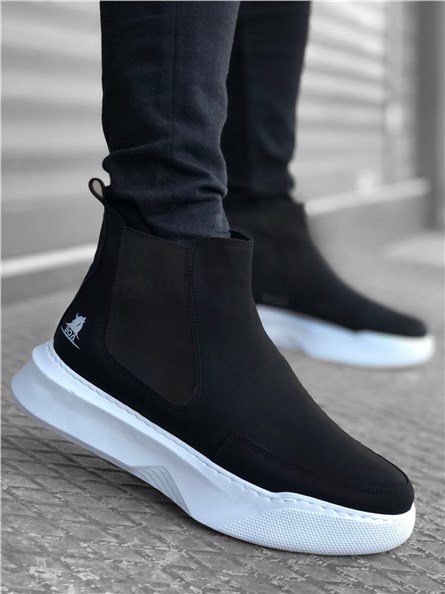 Botas Esportivas Masculinas BA0150 - Pretas #322276