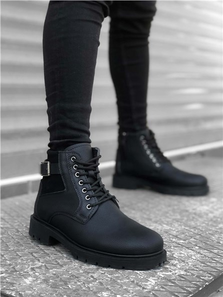 Botas Masculinas BA0186 - Pretas #322396