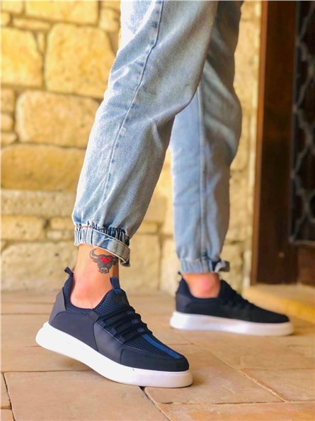 Calçados Esportivos Masculinos BA0204 - Azul Escuro #331167