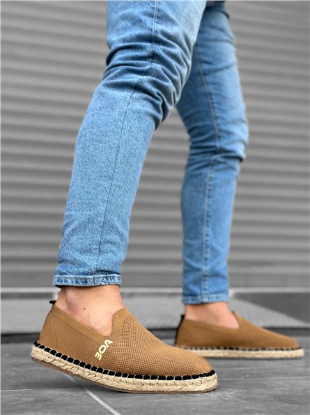 Alpercatas têxteis masculinas BA0224 - Taba #382098