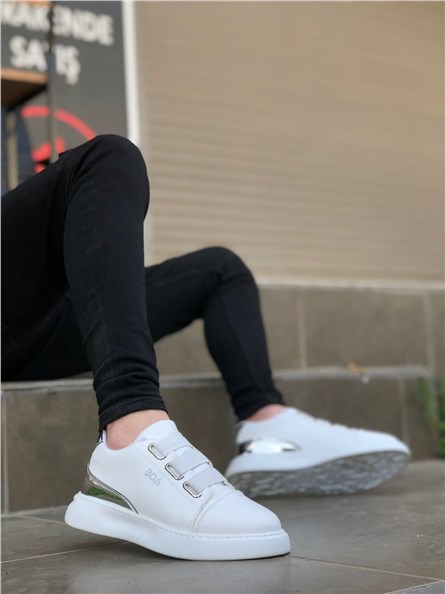 Sapatos casuais masculinos BA0329 - Branco #330371