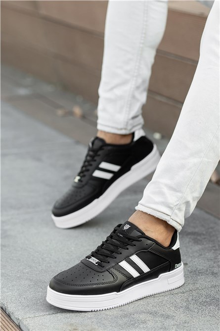 Muške sportske cipele - crne s bijelom #362334