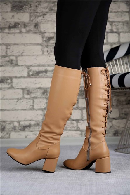 Botas Femininas - Bege #298898