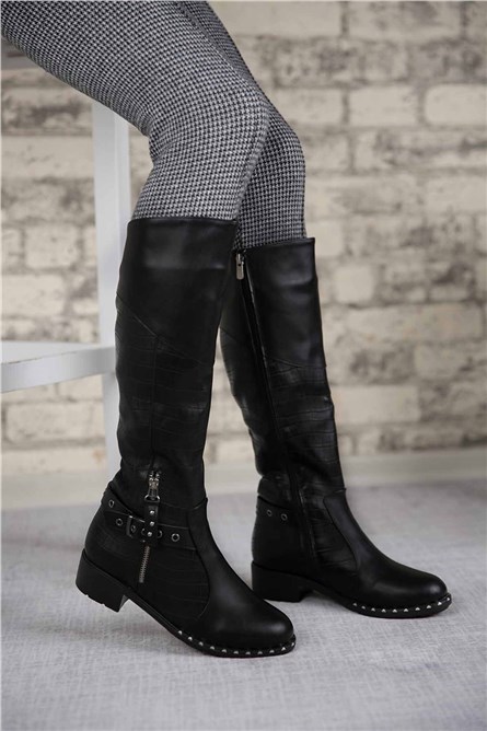 Botas Femininas - Pretas #298648