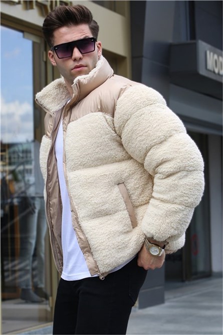 Мъжко яке 5793 - Светлобежово #358410