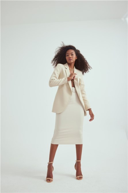 Saia Feminina - Creme #309381