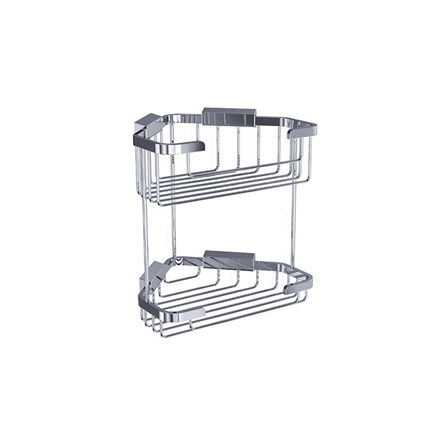 Bocchi 3050-0011 Mensola Angolare Doppia - Cromo #340310