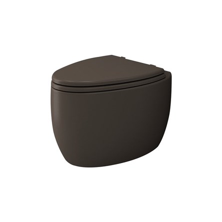 Bocchi Etna вградена тоалетна - Кафяв мат #338016