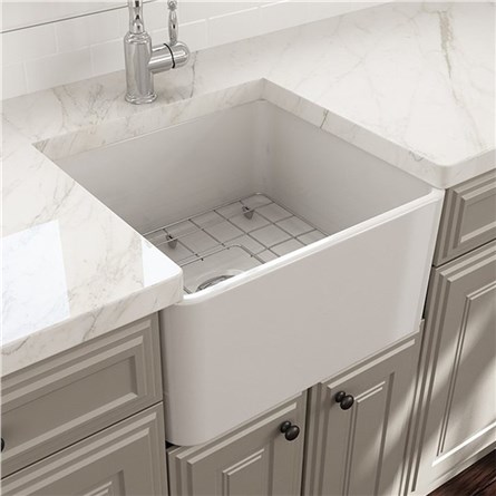 Bocchi Lavello konyhai mosogató 50 cm - fehér #336403