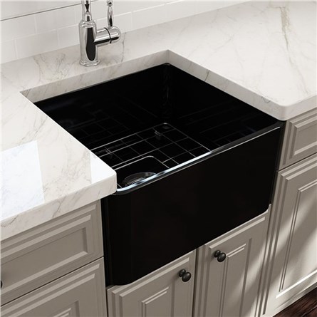 Bocchi Lavello konyhai mosogató 50 cm - fekete #336406