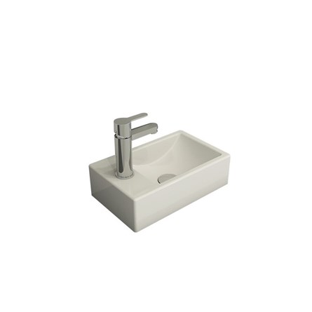 Bocchi Milano asztali mosdó 37 cm - fehér #338198