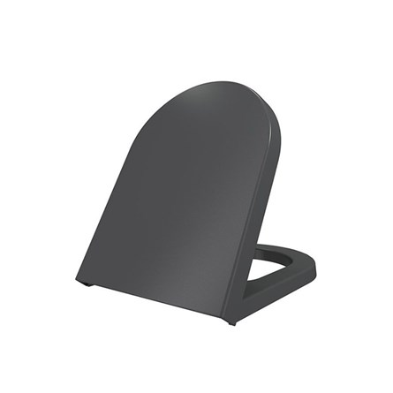 Bocchi Pure S Toilet Seat - Matte Anthracite #338050
