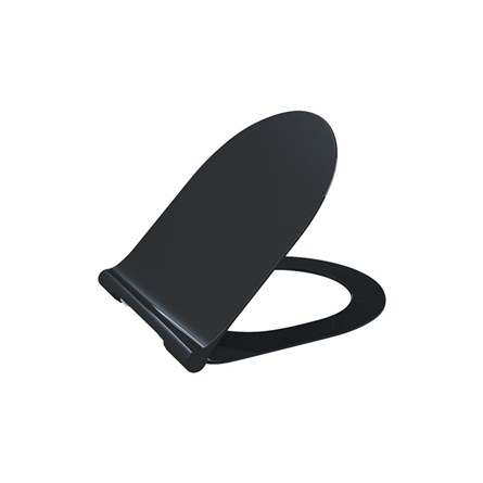 Bocchi Pure Slim WC-ülőke - fekete #338068