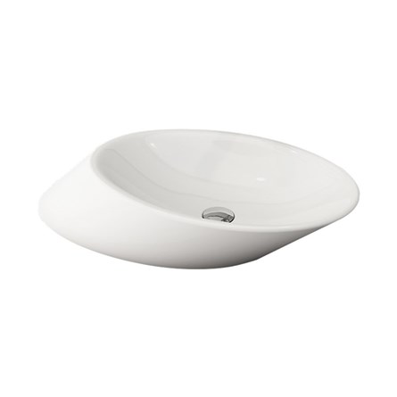 Bocchi Vessel Bowl típusú mosdó 72 cm - Fehér #335037