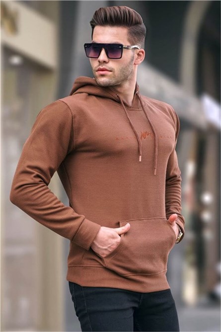 Moletom Masculino 6014 - Marrom #359082