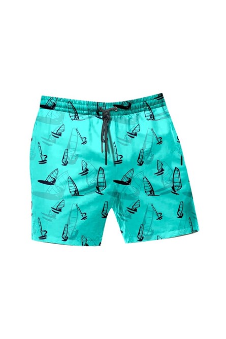 Shorts de Praia Masculino - B1550/O1240-02 - Multicolorido #315254