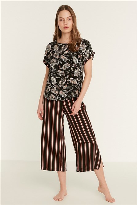 Pijama Feminino 9081 - Preto #331110