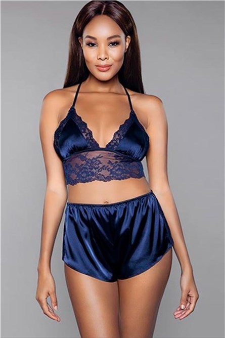 Conjunto Feminino C18308 - Azul Marinho #316316