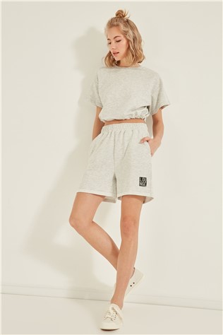 Pijama feminino C&City - Cinza #315609