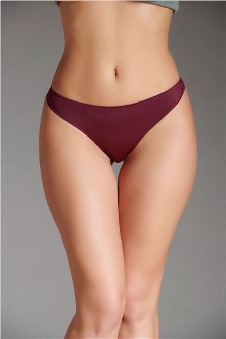 Tanga Feminina C11002 - Bordeaux #367843