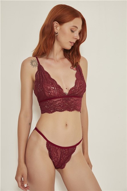 Conjunto feminino 7101 - Bordeaux 314412